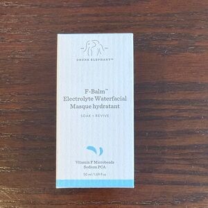 Drunk Elephant F-Balm Electrolyte Waterfacial Masque –